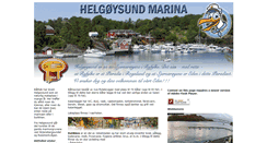 Desktop Screenshot of helgoysund.no