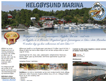 Tablet Screenshot of helgoysund.no